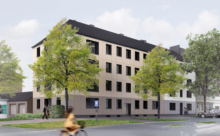 Neusser Straße – Serielle Sanierung in Mönchengladbach, Deutschland