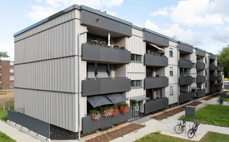 Robert-Kratz-Weg 12-16 – Serielle Sanierung in Düsseldorf-Urdenbach, Deutschland